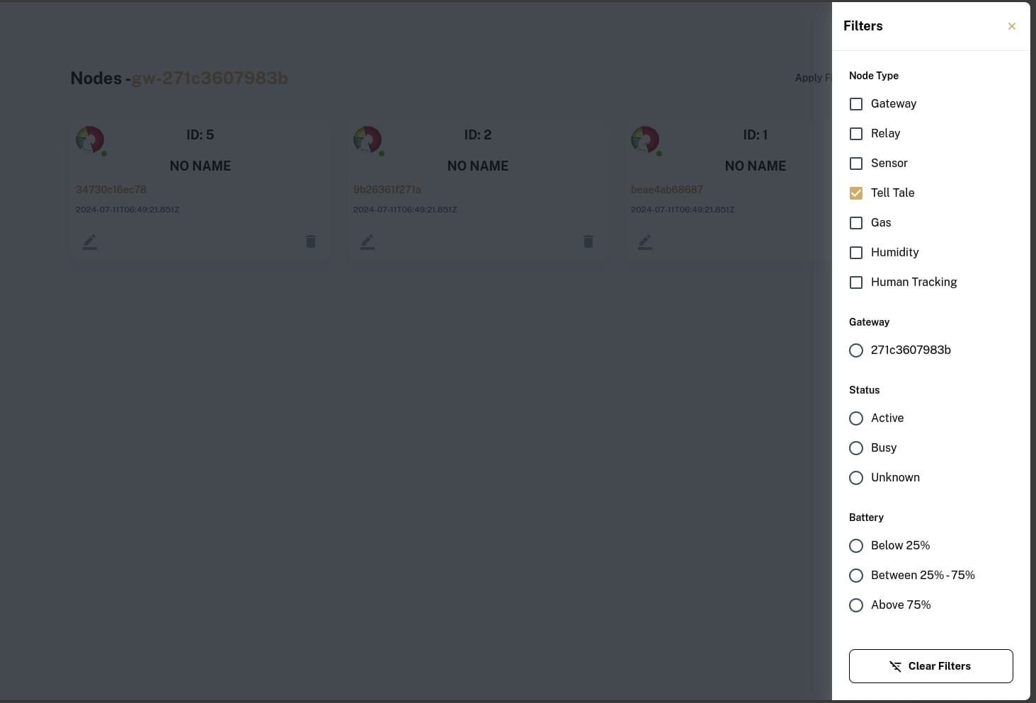 Nakshatra-dashboard-filters